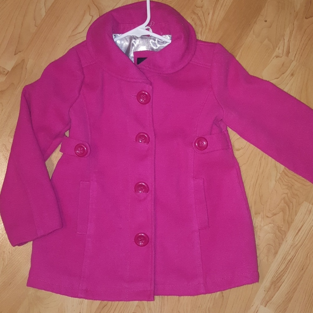 Little girl peacoat!